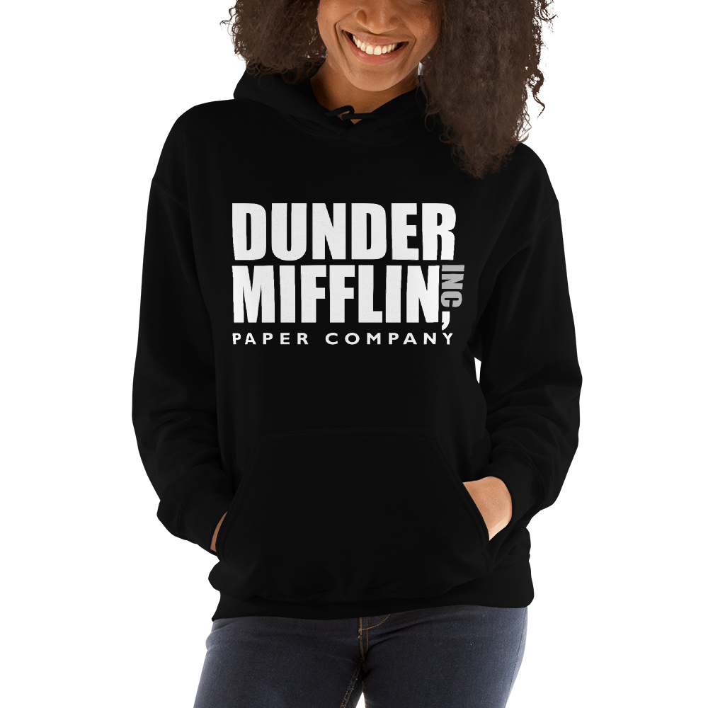 The office dunder mifflin hoodie hotsell