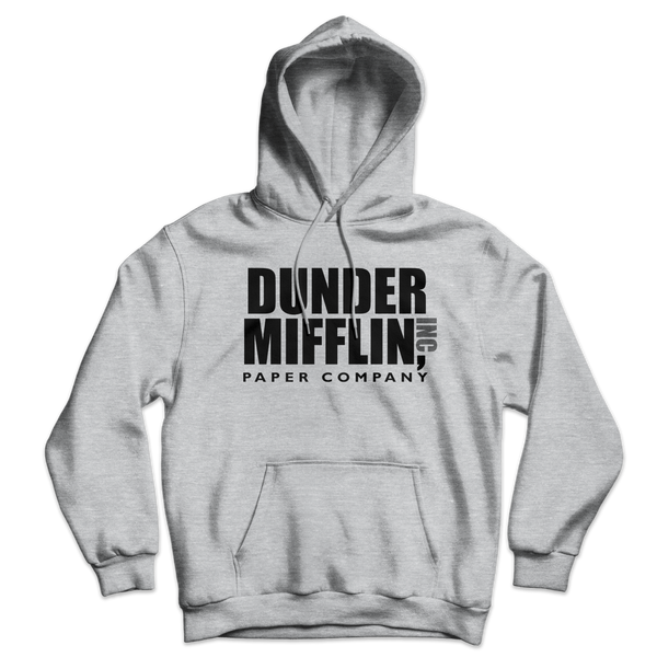 Dunder Mifflin Paper Company Inc from The Office Unisex Hoodie - Sport Grey / S by Art-O-Rama