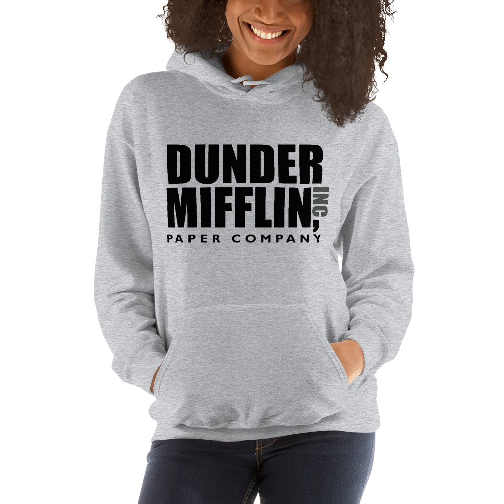 Shop Dunder Mifflin Paper Company Hoodie Sweatshirt Online - Designer Teez  – DesignerTeez