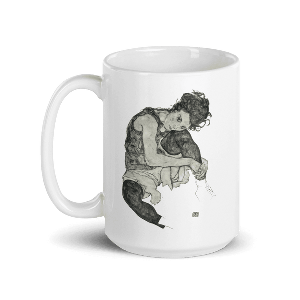 Egon Schiele Zeichnungen I (Drawings 1) 1917 Art Mug - 15oz (444mL) - Mug