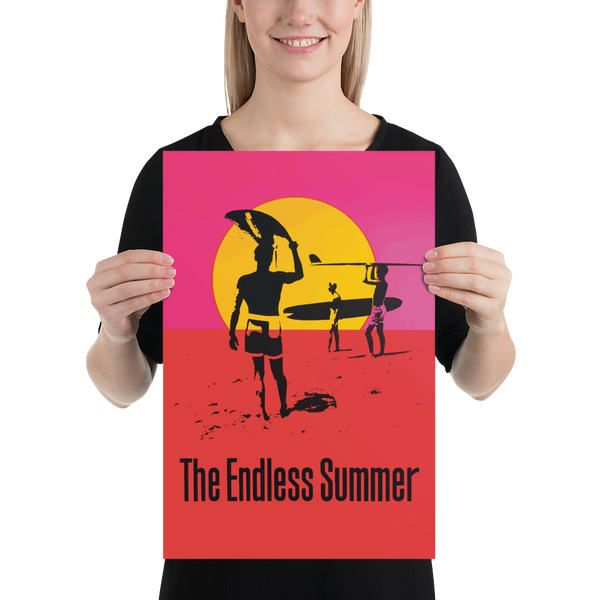 Endless Summer 1966 Surf Documentary Artwork Poster - [variant_title] by Art-O-Rama