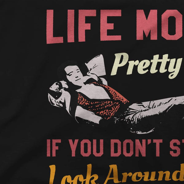 Ferris Bueller's Day Off Life Moves Pretty Fast T-Shirt - [variant_title] by Art-O-Rama