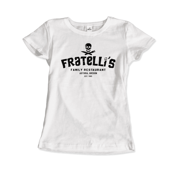 Fratelli’s Family Restaurant - Goonies T-Shirt - Women / White / Small - T-Shirt