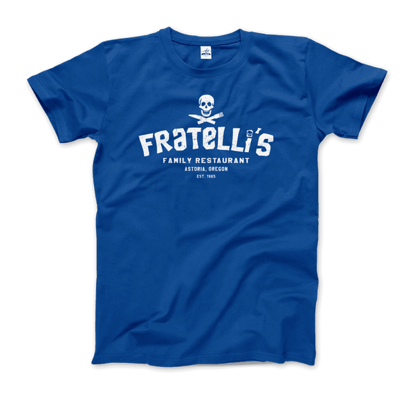 Fratelli’s Family Restaurant - Goonies T-Shirt - Men / Royal Blue / Small - T-Shirt