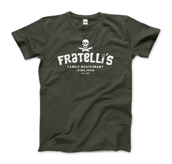 Fratelli’s Family Restaurant - Goonies T-Shirt - Men / Military Green / Small - T-Shirt