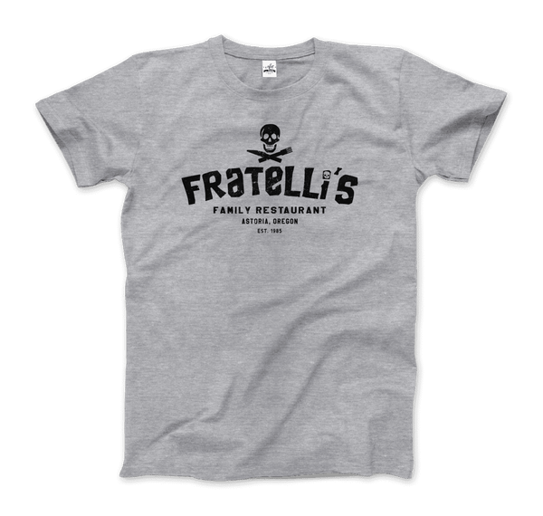 Fratelli’s Family Restaurant - Goonies T-Shirt - Men / Heather Grey / Small - T-Shirt