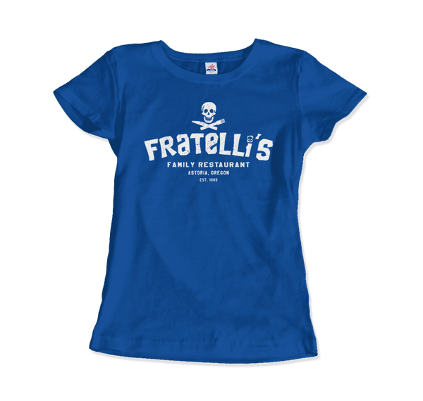 Fratelli’s Family Restaurant - Goonies T-Shirt - Women / Royal Blue / Small - T-Shirt