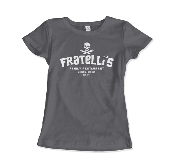 Fratelli’s Family Restaurant - Goonies T-Shirt - Women / Charcoal / Small - T-Shirt