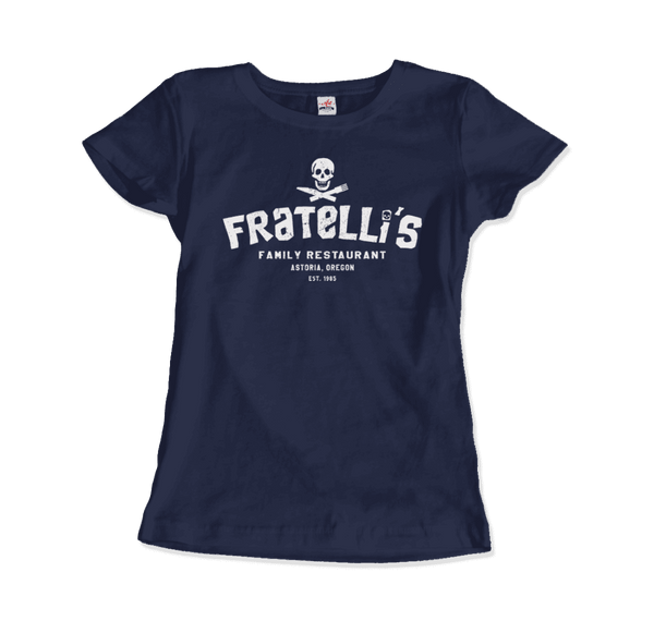 Fratelli’s Family Restaurant - Goonies T-Shirt - Women / Navy / Small - T-Shirt