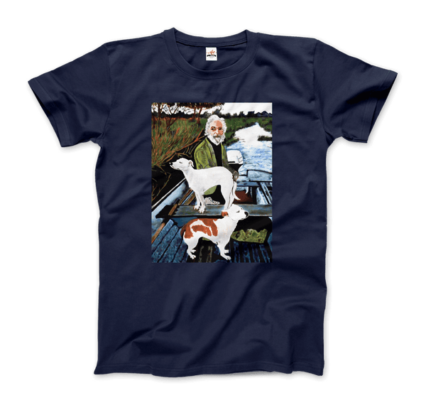 Goodfellas Tommy’s Mom Painting T-Shirt - Men / Navy / Small - T-Shirt