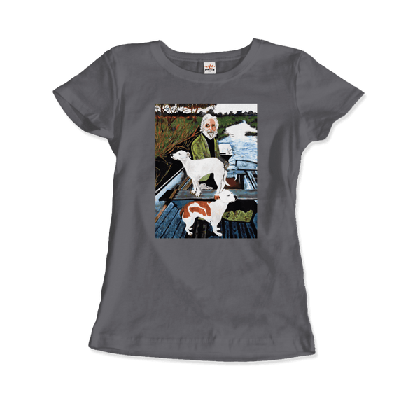 Goodfellas Tommy’s Mom Painting T-Shirt - Women / Charcoal / Small - T-Shirt