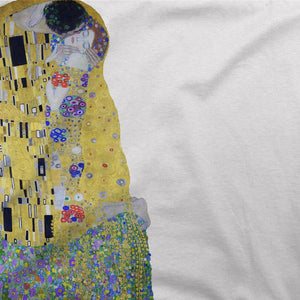 Gustav Klimt The Kiss (or The Lovers), 1908 Artwork T-Shirt - [variant_title] by Art-O-Rama