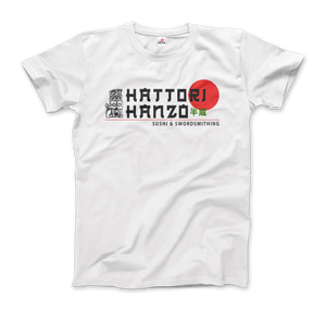 Hattori Hanzo Sushi and Swordsmithing from Kill Bill T-Shirt - Men (Unisex) / White / S - T-Shirt