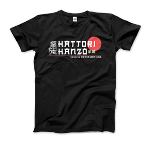 Hattori Hanzo Sushi and Swordsmithing from Kill Bill T-Shirt - Men (Unisex) / Black / S - T-Shirt