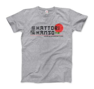 Hattori Hanzo Sushi and Swordsmithing from Kill Bill T-Shirt - Men (Unisex) / Heather Grey / S - T-Shirt