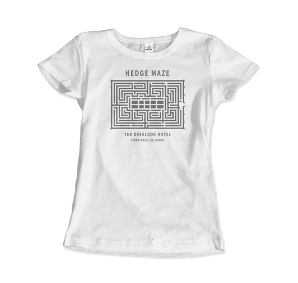 Hedge Maze The Overlook Hotel - The Shinning Movie T-Shirt - Women / White / Small - T-Shirt