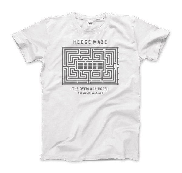 Hedge Maze The Overlook Hotel - The Shinning Movie T-Shirt - Men / White / Small - T-Shirt
