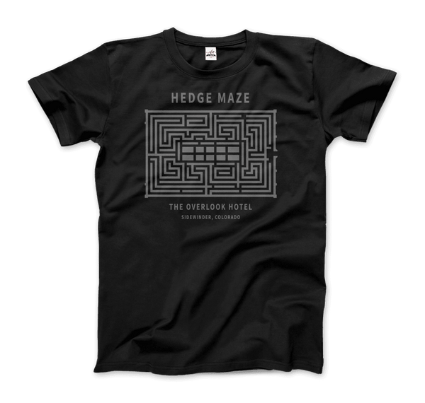 Hedge Maze The Overlook Hotel - The Shinning Movie T-Shirt - Men / Black / Small - T-Shirt