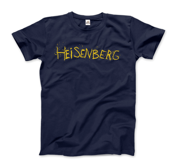 Heisenberg Graffiti Walter White Breaking Bad T-Shirt - Men / Royal Blue / Small - T-Shirt