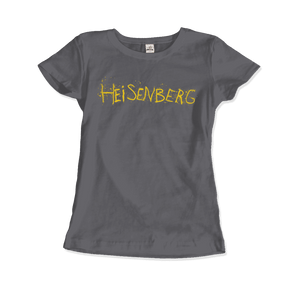 Heisenberg Graffiti Walter White Breaking Bad T-Shirt - Women / Charcoal / Small - T-Shirt