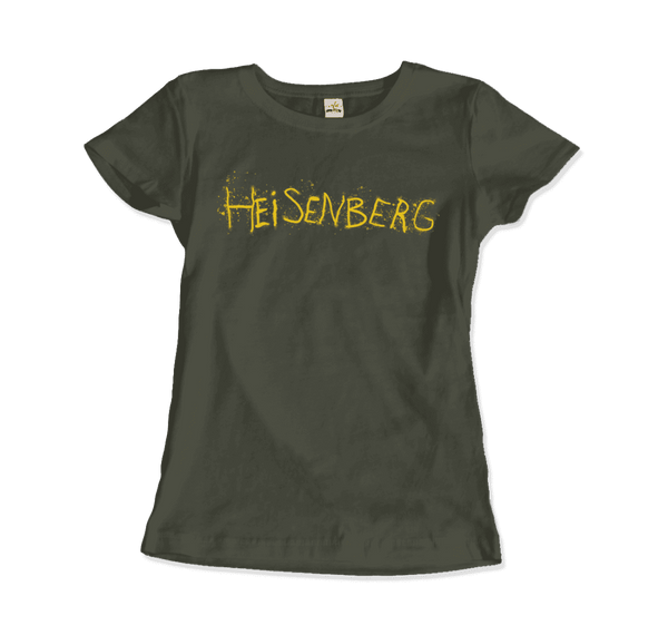 Heisenberg Graffiti Walter White Breaking Bad T-Shirt - Women / City Green / Small - T-Shirt