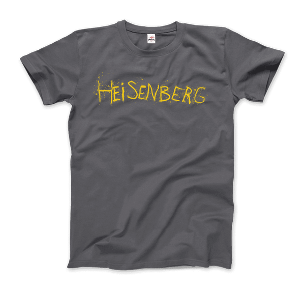 Heisenberg Graffiti Walter White Breaking Bad T-Shirt - Men / Charcoal / Small - T-Shirt