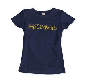 Heisenberg Graffiti Walter White Breaking Bad T-Shirt - Women / Navy / Small - T-Shirt
