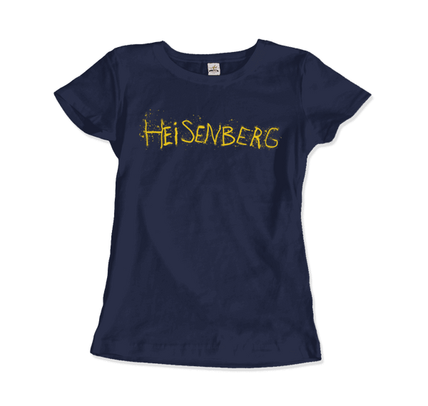 Heisenberg Graffiti Walter White Breaking Bad T-Shirt - Women / Navy / Small - T-Shirt
