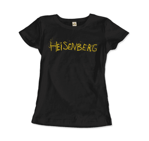 Heisenberg Graffiti Walter White Breaking Bad T-Shirt - Women / Black / Small - T-Shirt