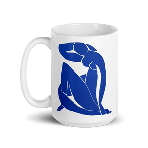 Henri Matisse Blue Nude 1952 Artwork Mug - 15oz (444mL) by Art-O-Rama