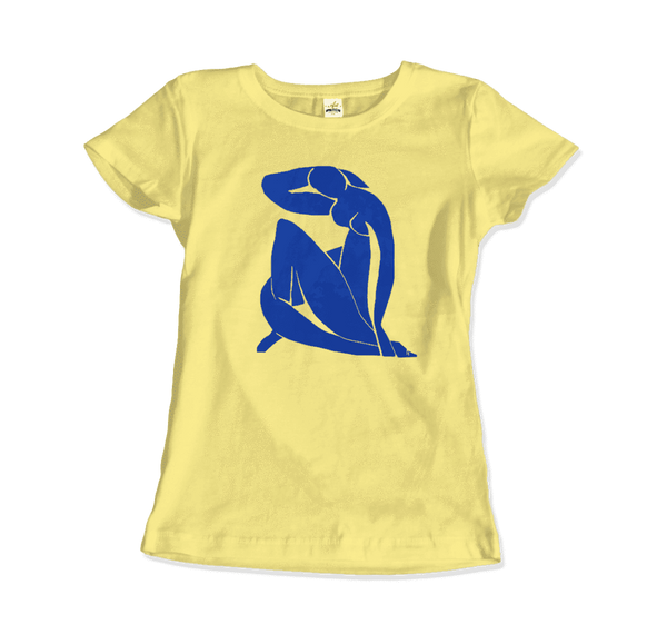 Henri Matisse Blue Nude 1952 Artwork T-Shirt - Women / Spring Yellow / Small by Art-O-Rama