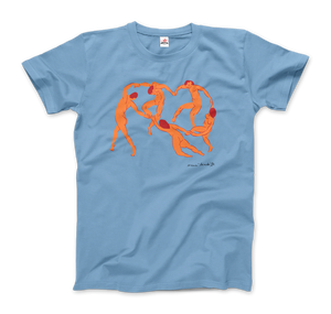 Henri Matisse La Danse I (The Dance) 1909 Artwork T-Shirt - Men / Light Blue / Small by Art-O-Rama