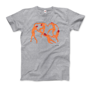 Henri Matisse La Danse I (The Dance) 1909 Artwork T-Shirt - Men / Heather Grey / Small by Art-O-Rama