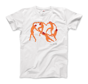Henri Matisse La Danse I (The Dance) 1909 Artwork T-Shirt - Men / White / Small by Art-O-Rama