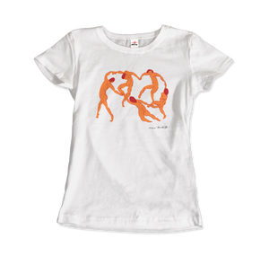 Henri Matisse La Danse I (The Dance) 1909 Artwork T-Shirt - Women / White / Small by Art-O-Rama