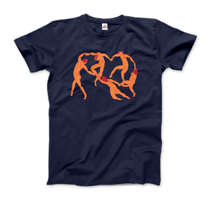Henri Matisse La Danse I (The Dance) 1909 Artwork T-Shirt - Men / Navy / Small by Art-O-Rama