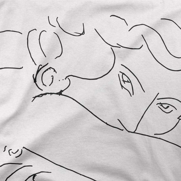Henri Matisse Young Woman With Face Buried in Arms Artwork T-Shirt - [variant_title] by Art-O-Rama