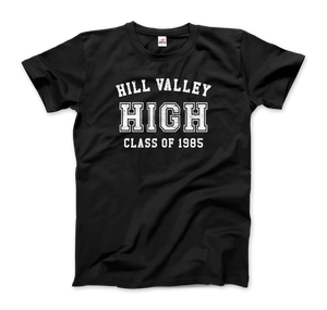 Hill Valley High School Class of 1985 - Back to the Future T-Shirt - Men / Black / Small by Art-O-Rama