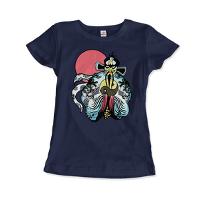 Jack Burton Big Trouble in LIttle China T-Shirt - Women (Fitted) / Navy / S - T-Shirt