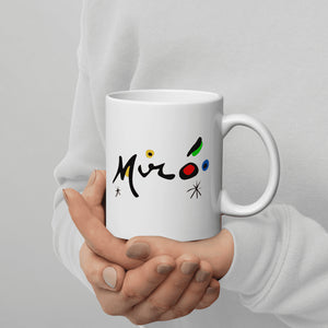 Joan Miro Colorful Signature Artwork Mug - Mug