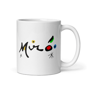 Joan Miro Colorful Signature Artwork Mug - Mug