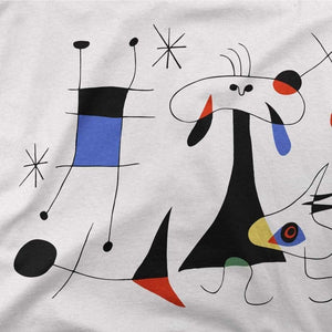 Joan Miro El Sol (The Sun) 1949 Artwork T-Shirt - [variant_title] by Art-O-Rama