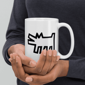 Keith Haring The Barking Dog Icon 1990 Street Art Mug - Mug