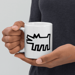 Keith Haring The Barking Dog Icon 1990 Street Art Mug - Mug