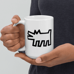 Keith Haring The Barking Dog Icon 1990 Street Art Mug - Mug