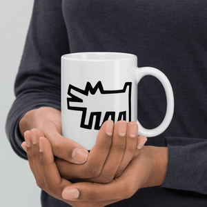 Keith Haring The Barking Dog Icon 1990 Street Art Mug - Mug