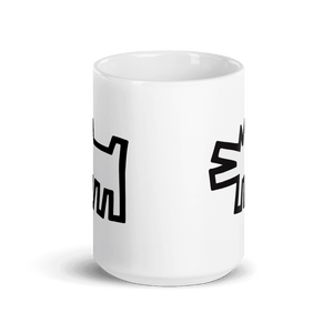 Keith Haring The Barking Dog Icon 1990 Street Art Mug - Mug