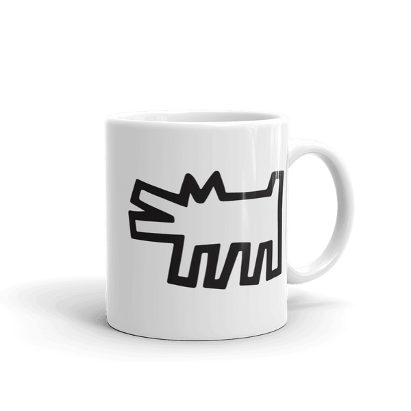 Keith Haring The Barking Dog Icon 1990 Street Art Mug - Mug