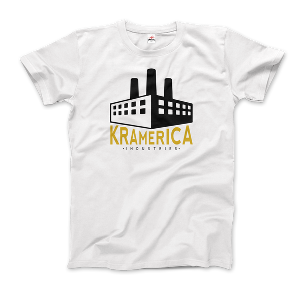 Kramerica Industries, Cosmo Kramer Seinfeld T-Shirt - Men / White / Small by Art-O-Rama