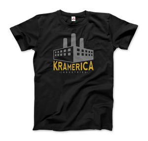 Kramerica Industries, Cosmo Kramer Seinfeld T-Shirt - Men / Black / Small by Art-O-Rama
